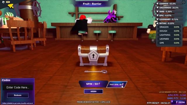 0,02% DE CHANCE GIREI A OPE OPE MÍTICA E A STRING NO UPDATE DO FRUIT BATTLEGROUNDS!! смотреть онлайн