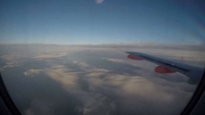 Саратов Махачкала. Таймлапс полёта