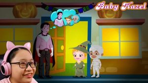 Baby Hazel Halloween Trick Or Treat!!! - Baby Hazel Scared of Shrek?
