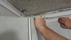 Монтаж натяжного потолка на КЛЕЙ!