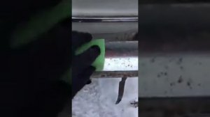 Как убрать ржавчину с бампера машины?