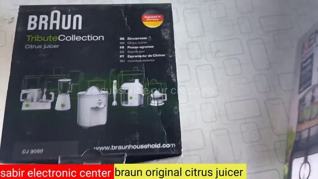 Braun cj3050 citrus press citrus juicer orange juicer reviews and unboxing by #sabirelectroniccente смотреть онлайн