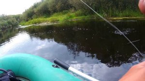 Поставил этот воблер и поймал её. Рыбалка на спиннинг 2024. Щука с лодки