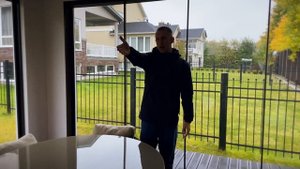 БЕСЕДКА С ПАНОРАМНЫМИ ОКНАМИ!