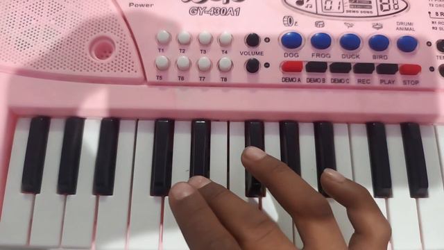 Jana gana Mana song play in piano 🎹 free tution radhe madhesia piano beginners смотреть онлайн