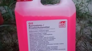 Распаковка — Антифриз Febi Bilstein G12 концентрат