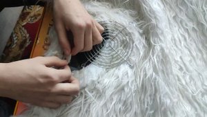 Как поменять вентилятор на ростовой надувной кукле?Белый мишка))) ответ