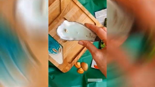 Соевая свеча в устричной раковине смотреть онлайн