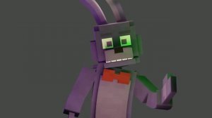 (Blender) Minecraft Bonnie Rig Test