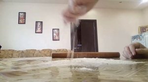 Самса треугольной формы. Тесто на кефире.