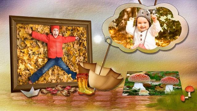 Разноцветная осень смотреть онлайн