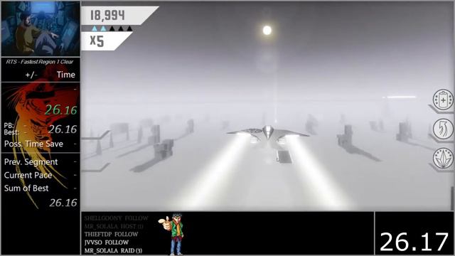 Race The Sun (Fastest Region 1 Clear) || 0:49.740 смотреть онлайн