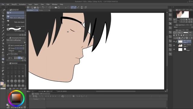 Side View Anime Character смотреть онлайн