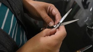 Инструменты для стрижки. Ножницы.