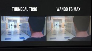 Projetor Xiaomi Wanbo T6 Max vs Thundeal TD98 - RESULTADO SURPREENDENTE!!!