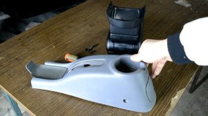 Hyundai Accent 2. Установка подлокотника