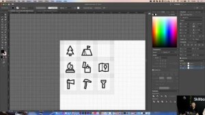 Как рисовать иконки в иллюстраторе