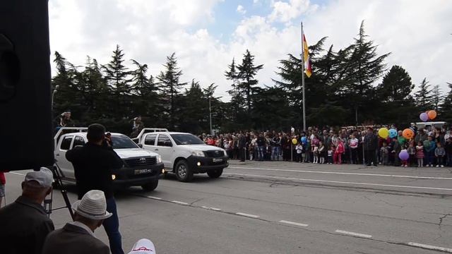 Путешествие в Южную Осетию | День Республики Южная Осетия Алания | Военный парад в Цхинвале смотреть онлайн