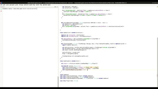 Implementing Websocket Game Server with Scala and Akka Streams [Part 2/4] смотреть онлайн