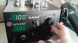Нанообзор паяльной станции KADA 852D+
