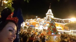 Magic Kingdom Christmas Party Florida . Тематический парк "Мэджик Кингдом".Рождественская вечеринка