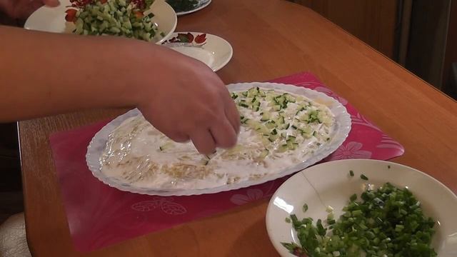 Салат. Селёдка под новой шубкой.