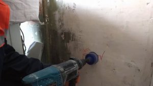 Применение алмазного сверла с магнитным центрирующим сверлом  "MAGNET" + DISTAR"