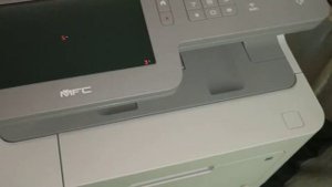 Brother MFC-L9570CDW touch screen calibration