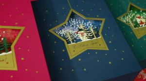 Новогодний подарок серия коробок Новогодняя звезда