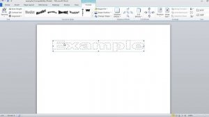 how to make dashed letters and number tracing in microsoft word 2010 by using wordart