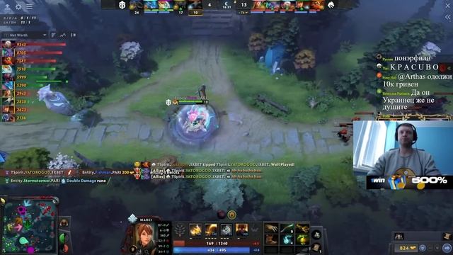 ОНИ НЕ ОШИБАЮТСЯ! / ПАПИЧ КОММЕНТИРУЕТ ИНТ SPIRIT VS ENTITY (2 карта) The International 11 2022 смотреть онлайн