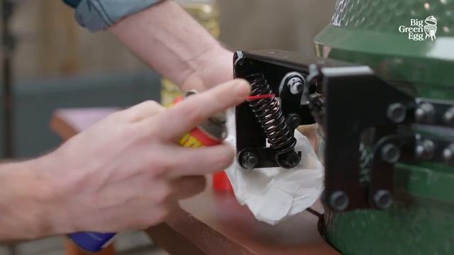 Очистка и обслуживание гриля Big Green Egg смотреть онлайн