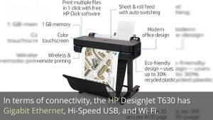 HP DesignJet T630 Large Format Printer Review