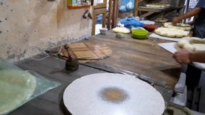 Легендарный Ферганский патыр (лепёшка) ,Как пекут хлеб в Узбекистане | Street food