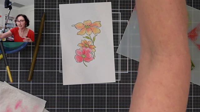 My 10 TOP TIPS For Watercolouring & Cards - LIVE Video! смотреть онлайн