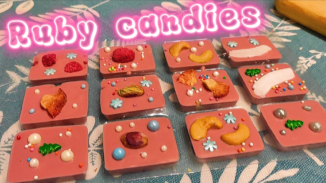 Сладости для новогодних подарков. Ruby шоколад смотреть онлайн