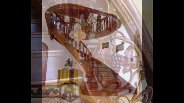 резные лестницы из дерева