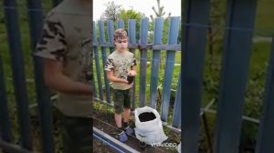 Сажаем огурцы "Кураж" и "Щедрик" в мешки!