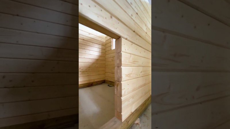Новая баня Ukko на производстве #баня #баняподключ #парилка #баняизбруса #строимбаню #shorts #сауна