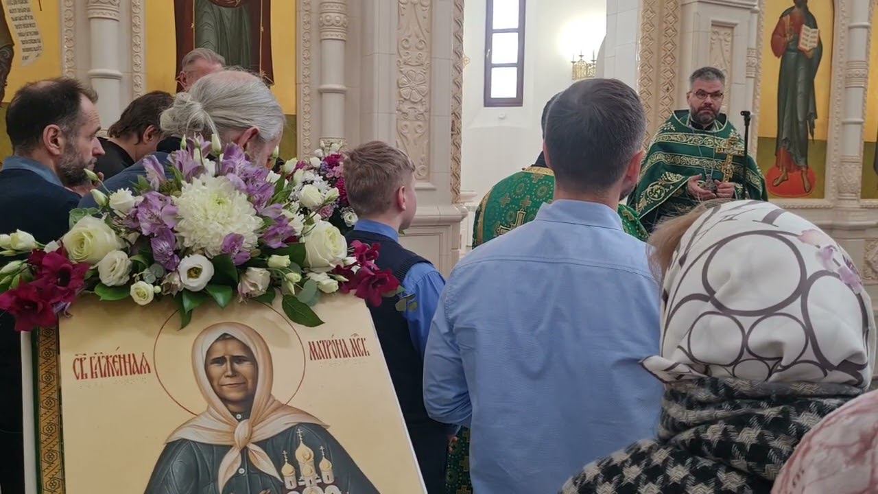 Блаженная Матрона. Проповедь о.Димитрия, настоятеля храма блж.Матроны в Дмитровском 8 марта 2023