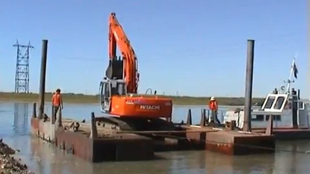 Прокладка подводного кабеля ВОЛС через реку Томь смотреть онлайн