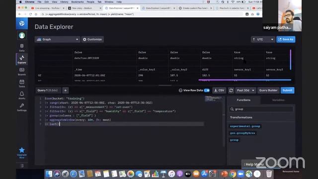 Let's Learn Docker(Part 3), Golang and flux query language(deepdive) смотреть онлайн