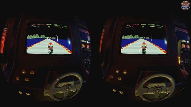 HANG-ON | NEW RETRO ARCADE: NEON VR gameplay смотреть онлайн
