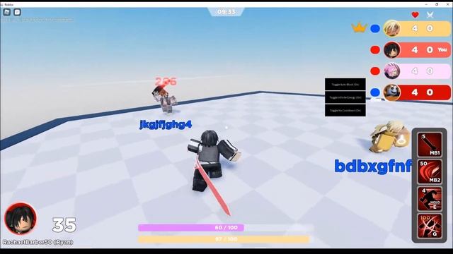 Roblox Encounters Script (AutoBlock, Infinite Energy, No CoolDown) смотреть онлайн