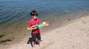 Nerf SuperSoaker Flash-Flood водный бластер 2 в 1
