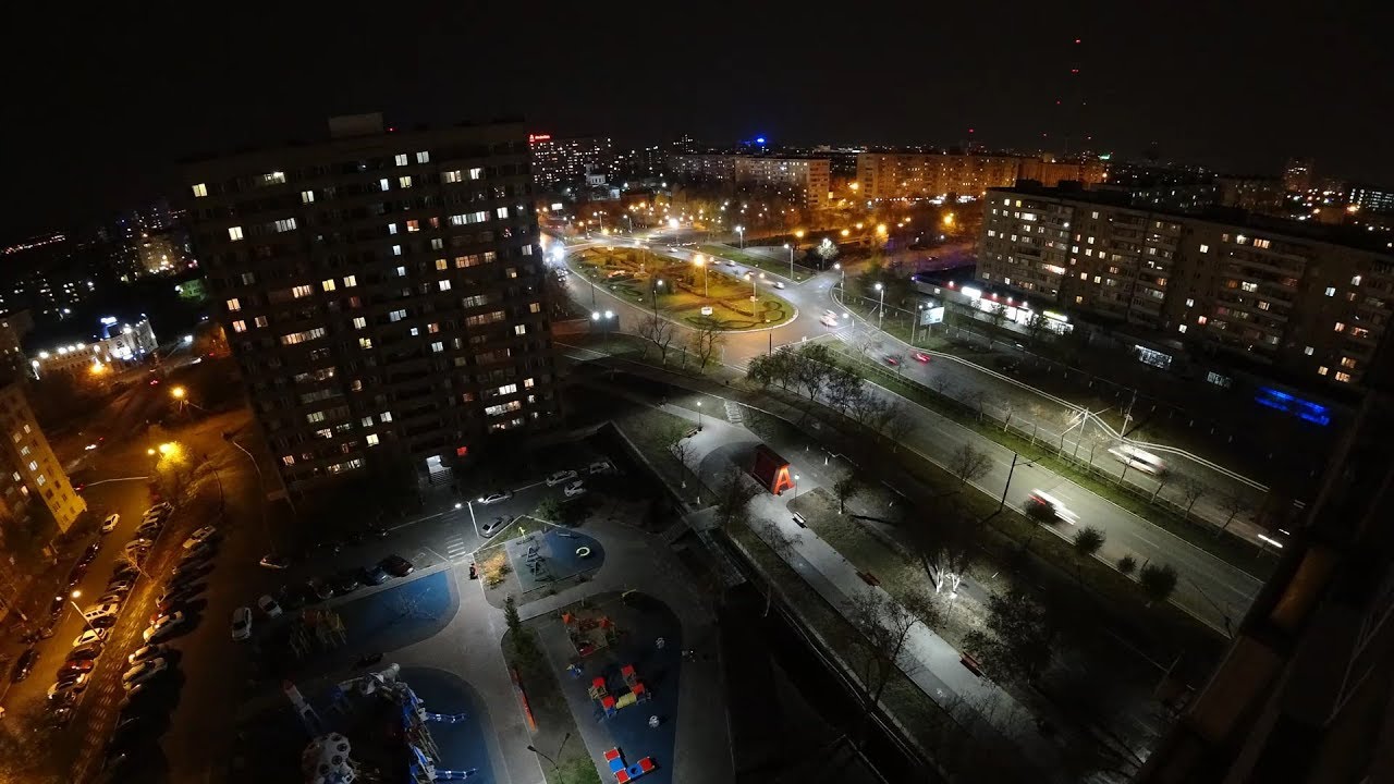 Ночной Оренбург - таймлапс / Night Orenburg – timelapse