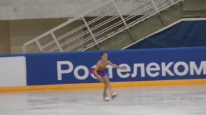 Анна Щербакова ПП Контрольные прокаты 2019-2020 Anna Shcherbakova  FP Open Skates
