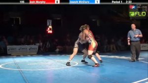 Junior 195 - Josh Murphy (Ohio) vs. Joseph McClure (Georgia)