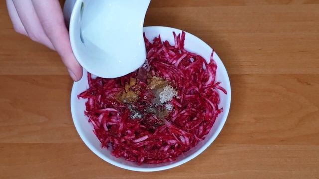 Простая и очень вкусная свекла по- корейски!