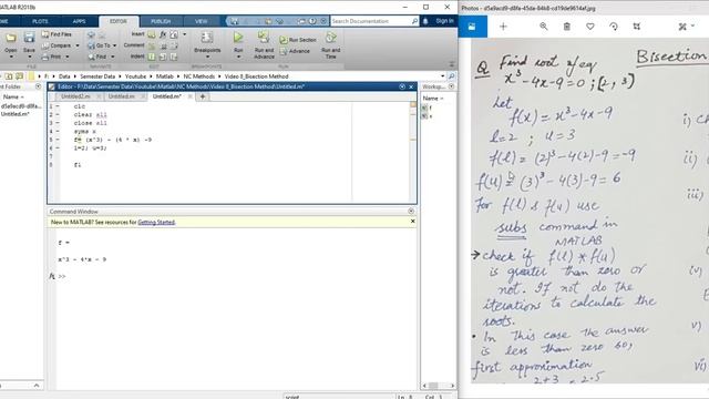 bisection method numerical methods